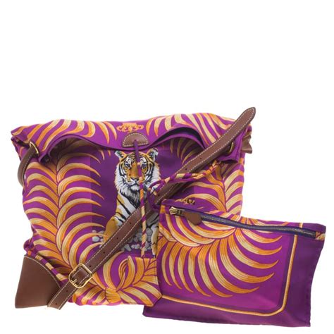 hermes silky city 33 leather|Hermès 2021 Silk Tiger Royal Silky City 33 .